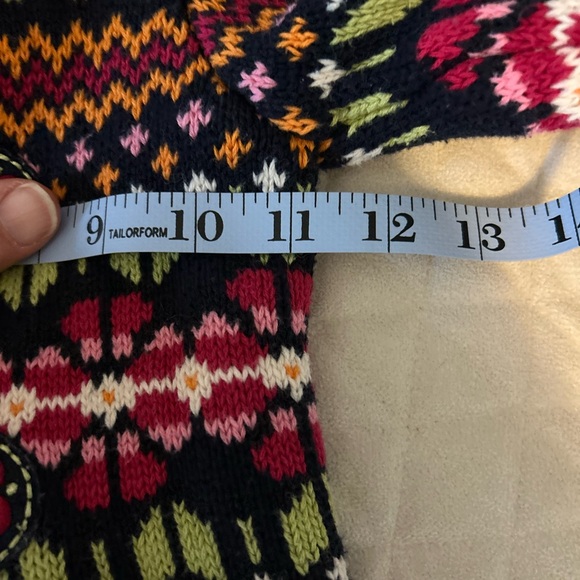 🎀 Colorful Patterned Kids Sweater Jacket - Picture 2 of 7